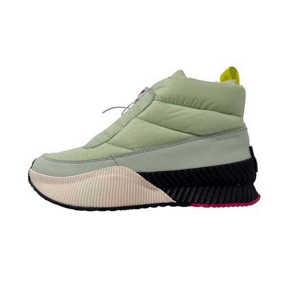 Sorel x Prana Out N About III Winter Bootie Womens 8 Puffy Zip Waterproof Green - Picture 5 of 14